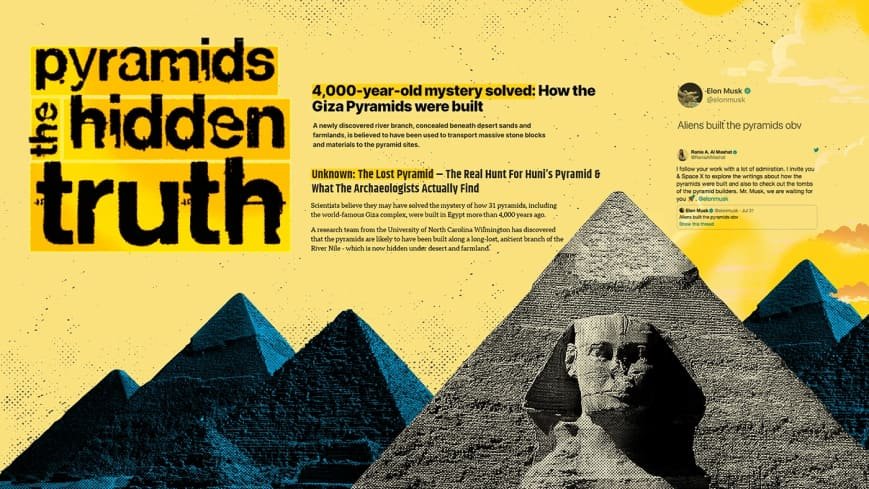 Hidden: How the Giza Pyramids were built