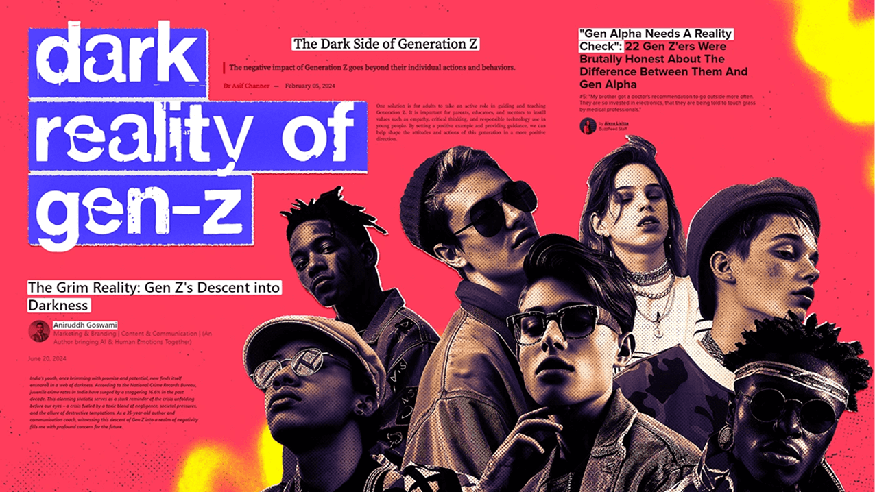 The Grim reality: Dark reality of gen-z